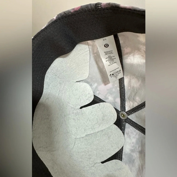 NWT Lululemon Baller Hat Soft Intersperse Pink Multi Pink Gray Tie Dye - Picture 12 of 12